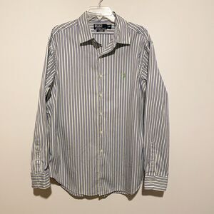 Polo Ralph Lauren Size XL Classic Fit Striped Button Dress Shirt